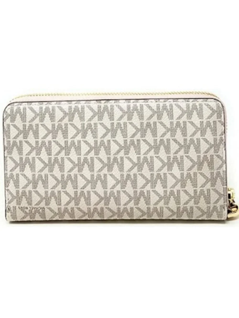 NWT Michael Kors Jet Set Signature Logo Smartphone Wristlet – Powder Blush Multi